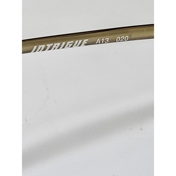 Intrigue A13 020 Tort Brown/Crystal Plastic Full Rim Eyeglasses FRAME ONLY!!! - Picture 9 of 13